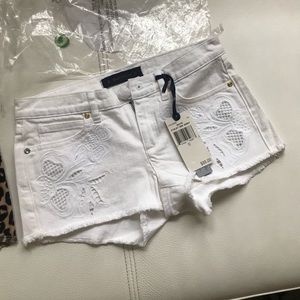 Juicy couture girls short lace details 12Y